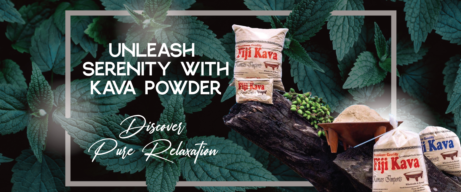 Unleash Serenity With Kava Power